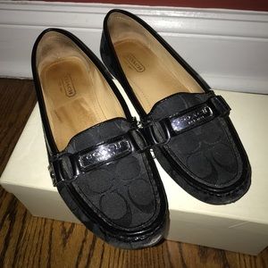 COACH women's loafers - black size 7M
